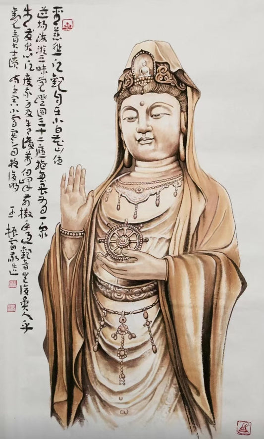 四大名山佛造像-观音菩萨