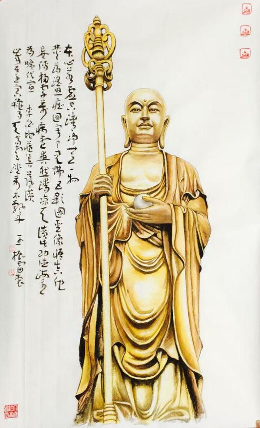 四大名山佛造像-地藏王菩萨